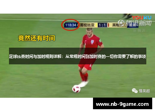 足球比赛时间与加时规则详解：从常规时间到加时赛的一切你需要了解的事项
